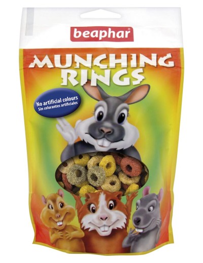 Beaphar Munching Rings Snacks para Roedores